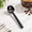 Black, variant on Black 1 Tbsp Stainless Steel Measuring Scoop for Ground Coffee, Tea, and Kitchen Use