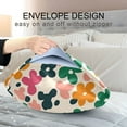 thumbnail image 4 of Yayeee Pillowcase King Size Set of 2 Satin Wrinkle Resistant Pillow Case, Floral Blooms, 4 of 8