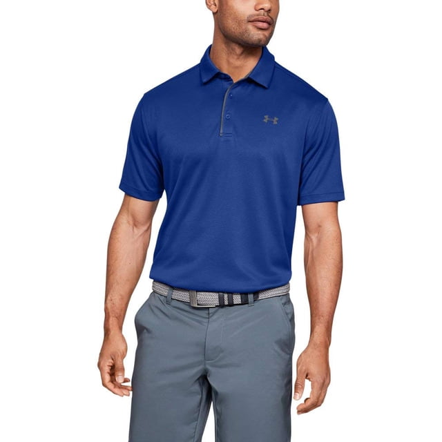 Polo Under Armour UA Tech para hombre - Azul claro