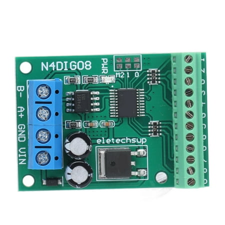 Input Output Control Module, Controller Board 9600BPS N4DIG08 Durable ...