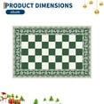 thumbnail image 7 of GAOMON 8x10ft Area Rugs Green, Christmas Checkered Pattern, Washable Non Slip Rug, Low Pile, Holiday Entryway, Living Room, Bedroom, Dining Room Accent, 7 of 7