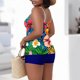 thumbnail image 4 of Traje de baño tankini de dos piezas para mujer, informal, de gran tamaño, de color liso, con parte superior dividida y acolchado en el pecho. Traje de baño tankini para mujer. Traje de baño de dos pie, 4 of 6