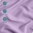 thumbnail image 5 of Bare Home Pillowcase Set - Envelope Closure - Premium 1800 Collection - Double Brushed - Ultra Soft - King Size 20x40, Lavender, 2 Count, 5 of 8