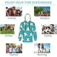 thumbnail image 4 of Youth Cartoon Hoodie Fashion Long Sleeve Kids Pullover Coat Casual Hoody Hooded Sweatshirts for Boys Girls, 4 of 8