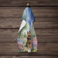 thumbnail image 4 of Welsh Terrier Spring Path Kitchen Towel, 4 of 5