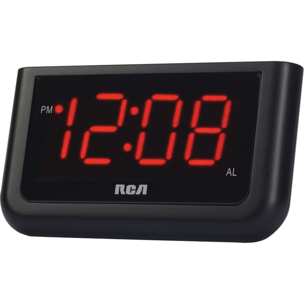 Rca Rcd30a1 Alarm Clock With 1.4" Red Display