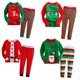 thumbnail image 4 of Pijamas para bebés y niñas, trajes de Navidad, 100% algodón, camiseta, pantalones, ropa de dormir, camisón, Tops X'mas, 4 of 4