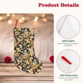 thumbnail image 4 of Sikiie Sunflowers Bee Christmas Stockings,18 Inches Christmas Stockings Xmas Hanging Stockings for Family Christmas Decorations & Gifts, 4 of 7