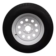 (Single Assembly) Antego Tire and Wheel 205/75D15 Highway Terrain Trailer Tire & Wheel  15.0-Inch Pre-Mounted Rim, 6-Ply-Ply Build, Perfect for Utility & Cargo Use | A15604510116206ST20575D15