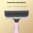 thumbnail image 4 of Dog Deshedding Brush And Dematting Comb With Ergonomic Grip For All Dogs, 4 of 8