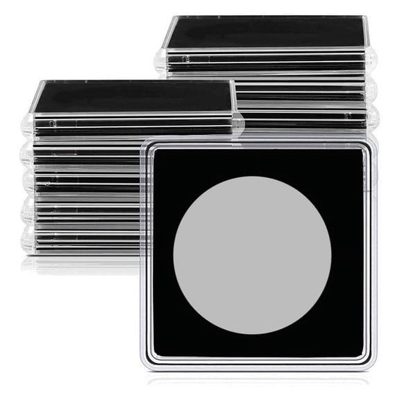 20 x Silver Coin Sleeves-As Shown
