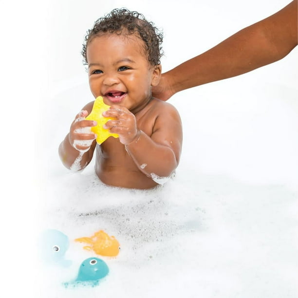 Infantino Baby Bath Tub Toys, Toddler's Sea Life Pals Aquarium