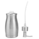 thumbnail image 1 of Dispensador de jabón manual de acero inoxidable de 400 ml, estilo prensa, para usos múltiples en baños, 1 of 8