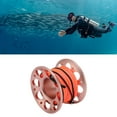 thumbnail image 4 of Carrete De Línea De Pesca De Aluminio, Carrete De Buceo, Despliegue De Línea De Marcador De Aluminio Con Gancho Doble De Acero Inoxidable Para Operaciones Marinas, 4 of 7
