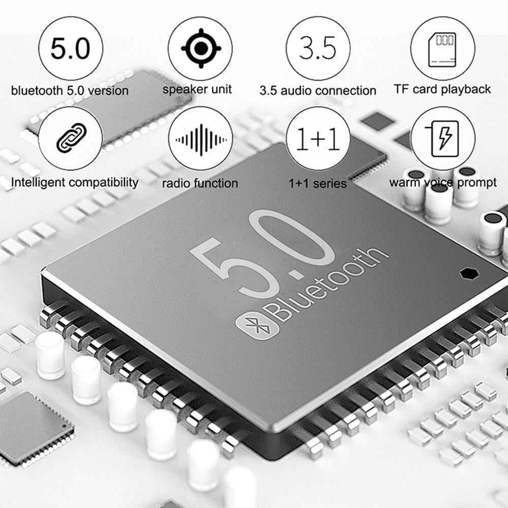 MINLOVE Portable Bluetooth Speaker, 20240219