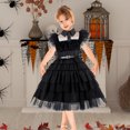 thumbnail image 2 of Disfraz Princesa para Niñas Miércoles Halloween Carnaval Fiesta Cosplay, 2 of 9