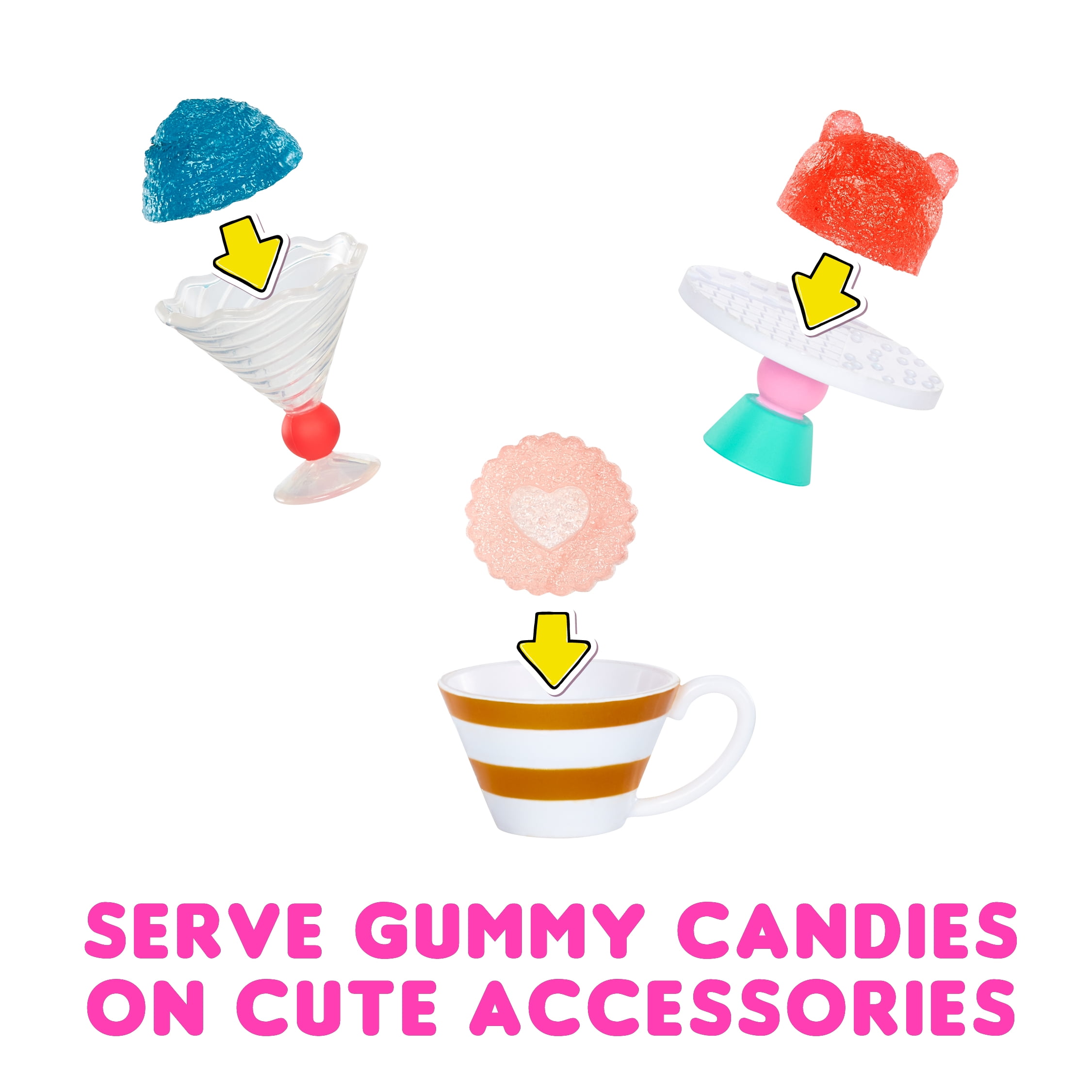LOL Surprise Candy Surprise Tot Doll with DIY Gummie, Edible Candy, Ages 4+