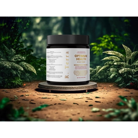 R. Terra Superfood Red and Purple Berries, Herbs Organic Acai +10 Berries Powder, 40 Servings