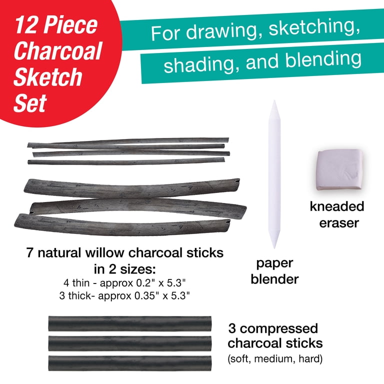 Faber-Castell Black Edition Charcoal Sketch Set photo 2