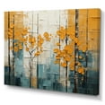 thumbnail image 2 of Designart "Bold Forest Beauty Yellow and Grey III" Forest Wall Decor, 2 of 5