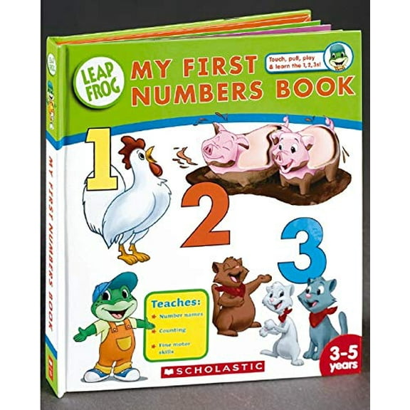 Pre-Owned My First Numbers Book Leapfrog Hardcover Scholastic Inc.