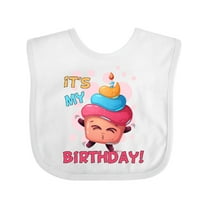 Inktastic It's My Birthday Boys or Girls Baby Bib