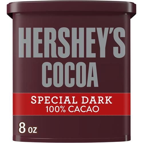 Hersheys Special Dark Dutched Cocoa Powder Can, 8 Oz - Pack of 2