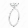 thumbnail image 6 of Cora Jewellery 3CT Oval Moissanite Bridge Diamond Hidden Halo Engagement Ring For Women, 10K White Gold, 6 of 8
