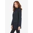 thumbnail image 3 of Roaman's Women's Plus Size Denim Boyfriend Blazer, 3 of 4