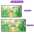 thumbnail image 5 of Shih Tzu Hello Spring Time Flower Floral Nature Desk Mat Full Keyboard Mouse Pad Lion Dog Lover Gifts Large Mousepad - 02031, 5 of 5