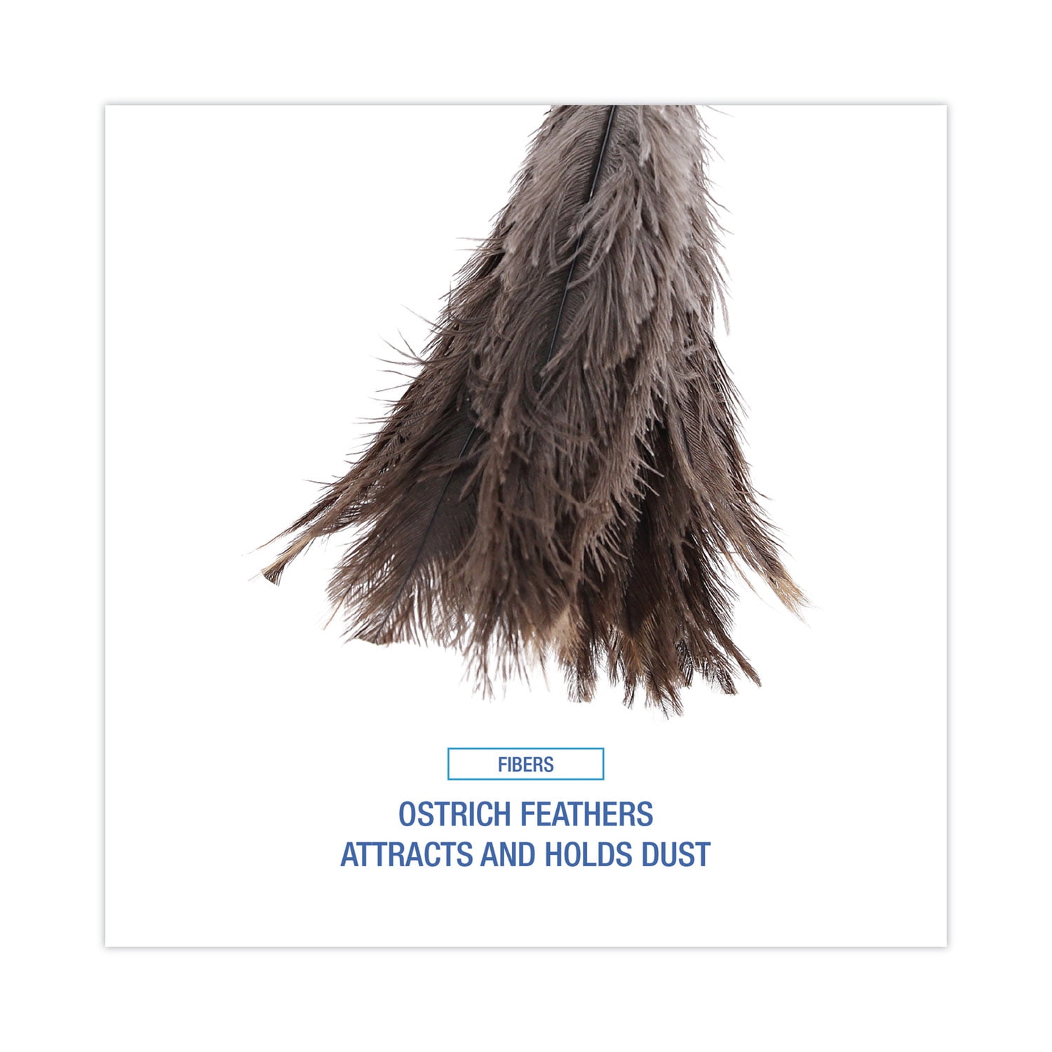 DF-BOST12-07 Charcoal 12-14'' Burnt Ostrich Feather Trims By Piece