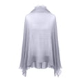thumbnail image 4 of Trgacdwlo Summer Chiffon Crop Cardigans for Women Lightweight Open Front Casual Long Sleeve Beach Cover Up Tops for Everyday Street Wear, 4 of 7