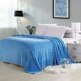 thumbnail image 2 of Bmnmsl 50x70cm Home Super Warm Solid Micro Plush Fleece Blanket Rug Sofa Bedding, 2 of 5