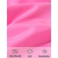 thumbnail image 5 of Ausing Womens PU Leather Gloves Shiny Metallic Wet Look Elbow Length Club Outfits Accessory for Party Opera Fuchsia S, 5 of 7
