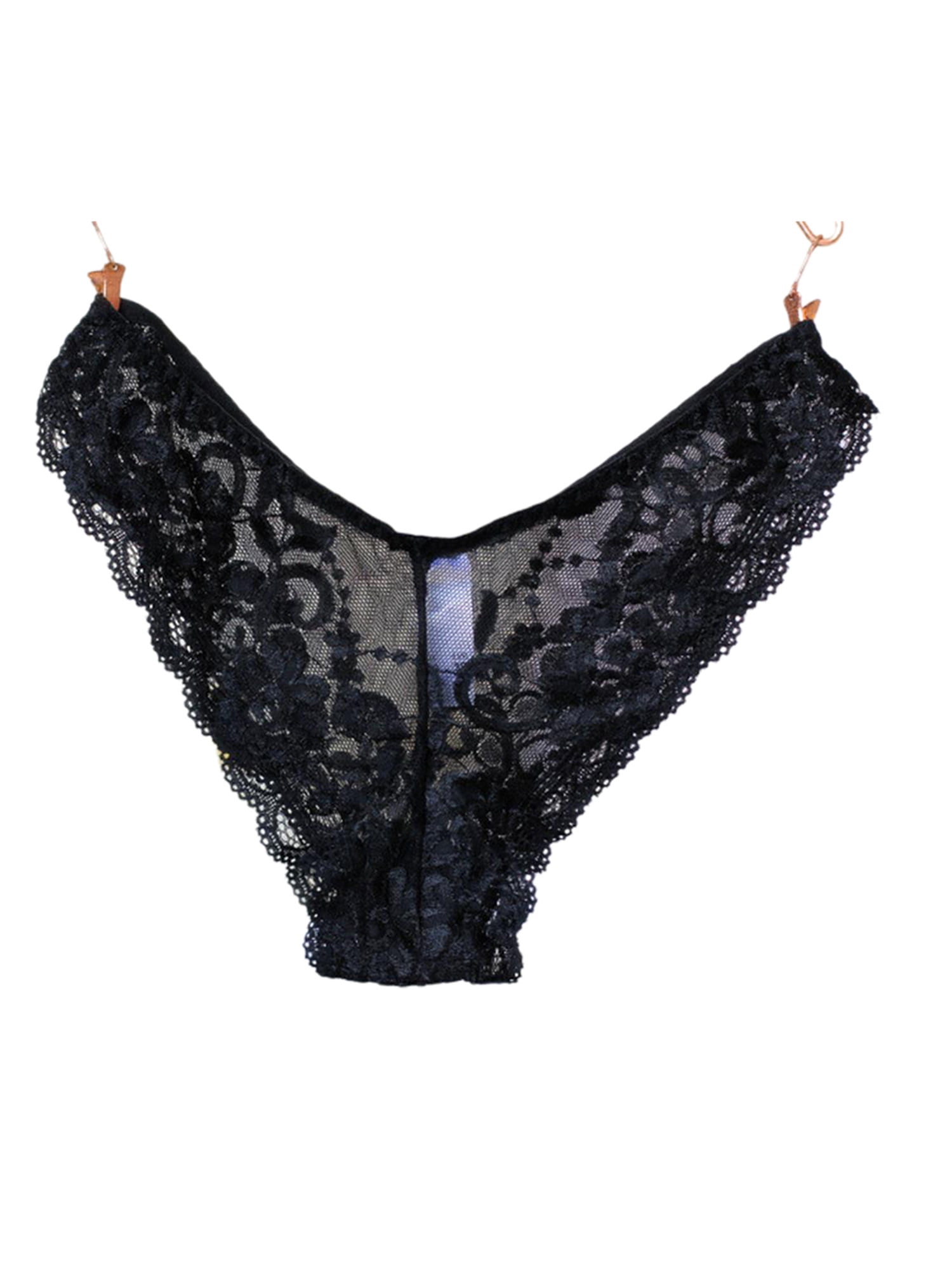 UPAIRC Women Sexy Erotic Lace VStrings Thongs Ladies Briefs Panty