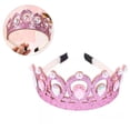 thumbnail image 3 of Tiaras de princesa BLESIY coronas de cristal Baroque accesorios Decoraciones rosado, 3 of 7