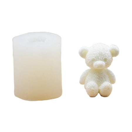

Cartoon Cute Bear Soap Molds Chocolate Candy Molds Cake Soap Decorating Gift