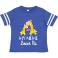 thumbnail image 3 of Inktastic My Meme Grandma Loves Me Giraffe Boys or Girls Toddler T-Shirt, 3 of 5