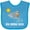 Turquoise, variant on Inktastic New Smyrna Beach Florida Boys or Girls Baby Bib