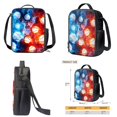thumbnail image 4 of xixirimido Cute Panda Pink Floral Print Backpack Set for Kids Boys Girls School Bag with Lunch Bag Pencil Bag Primary Elementary Bookbag 3 Pcs Set, 4 of 4