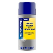 Preparation H Rapid Relief Hemorrhoidal Spray With Lidocaine for Itching, Burning and Pain Relief - 3.8 Oz Bottle