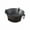 Black, variant on DAMAI Cast Iron Charcoal Grill, Portable Korean Cooktop Japanese Barbecue Grill Oven, Portable Outdoor Cooking Oven with Thickened Bottom for Even Heat Distribution