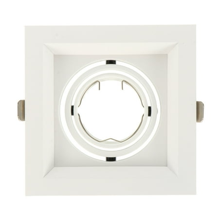 

1Pc LED Spotlight Trim Ring Ceiling lamp Mount Shell Compatible for MR16 GU10