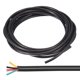 thumbnail image 1 of Cable eléctrico Uxcell 24AWG de 5 conductores UL2464 de cobre estañado de 32.8 pies de longitud, flexible y de bajo voltaje con funda de PVC, 1 of 6