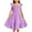 Purple, variant on Girls Dresses with Pockets Girls Elegant Ruffle Sleeve Midi Dresses Ruffle Sleeve Smocked Flowy Dress Sleeveless Sundress Christmas Dresses for Girls Purple 3Y