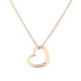 thumbnail image 2 of Mkay - Gold Heart Necklace Pendant, 2 of 3