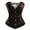 Black, variant on Corset Bustier Women Gothic Bridal Party Top Black L