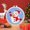 D, variant on Christmas Ornaments Series Hands- Material Bag Beginner's Entry Embroidery Kit Fabric Christmas Tree Decorations