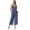 Navy, variant on EKOUAER Nightgown Women Nightwear Sleeping Suit Nighty Suit Casual Sleepwear Housewear Plus Size