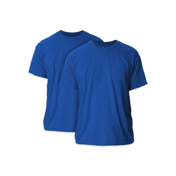 Gildan Mens and Big Mens Ultra Cotton T-Shirt, 2-Pack, up to size 5XL ...